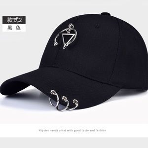 Ins Style baseball cap sport cap (Black)
